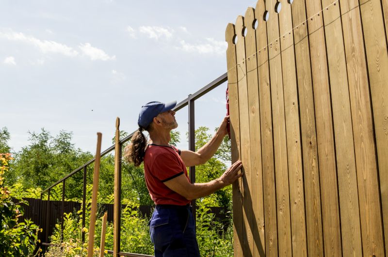 Local Wood Fence Installation pros at work